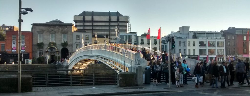 Ha Penny Bridge Dublino