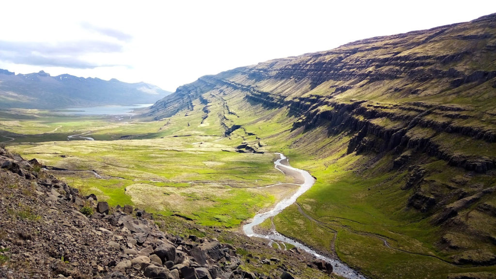 Panorama Valle Altopiano Islanda Est