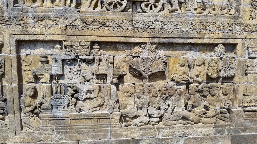 Bassorilievi Borobudur