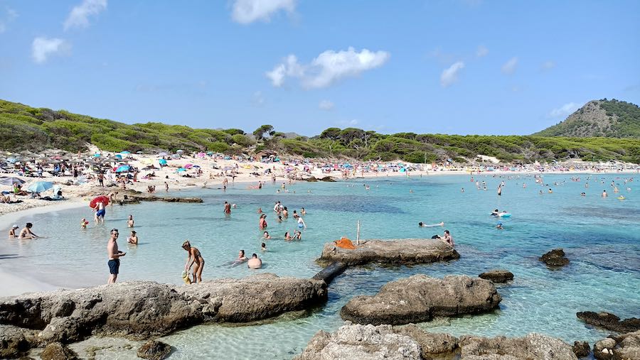 Cala Agulla a Maiorca