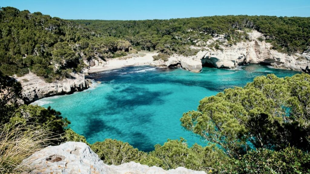 Cala Mitjana Minorca