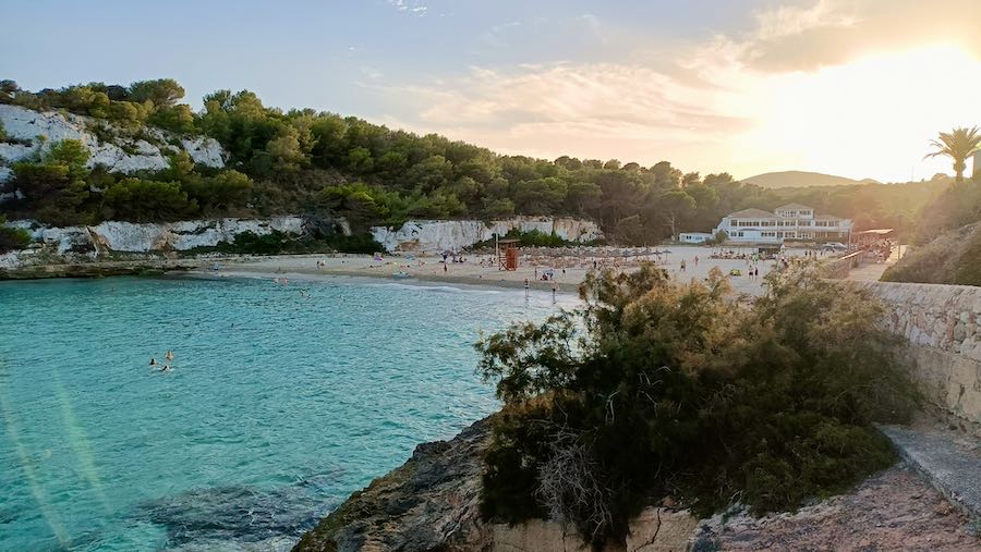 Cala Romantica a Maiorca al Tramonto