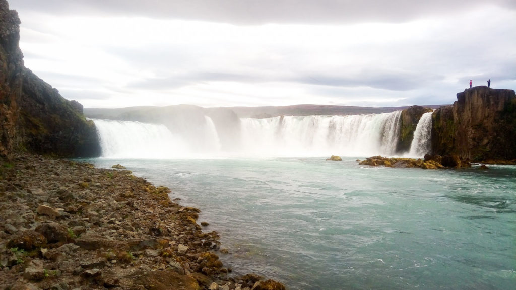 Godafoss dal Letto del Fiume