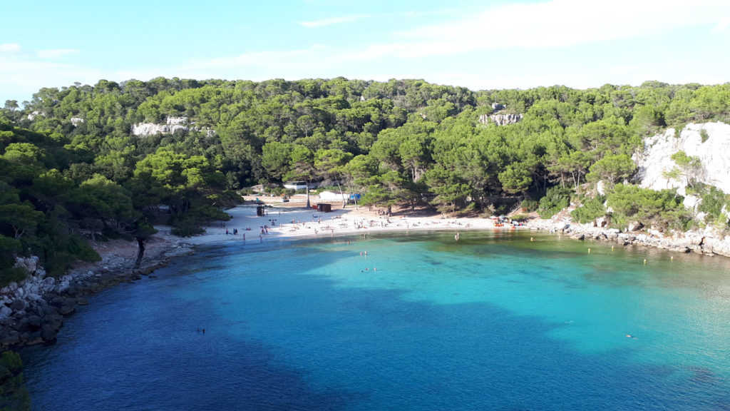 Spiaggia Macarella a Minorca