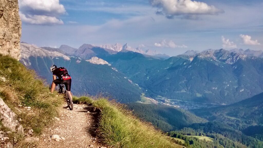 Mountain Bike sulle Dolomiti