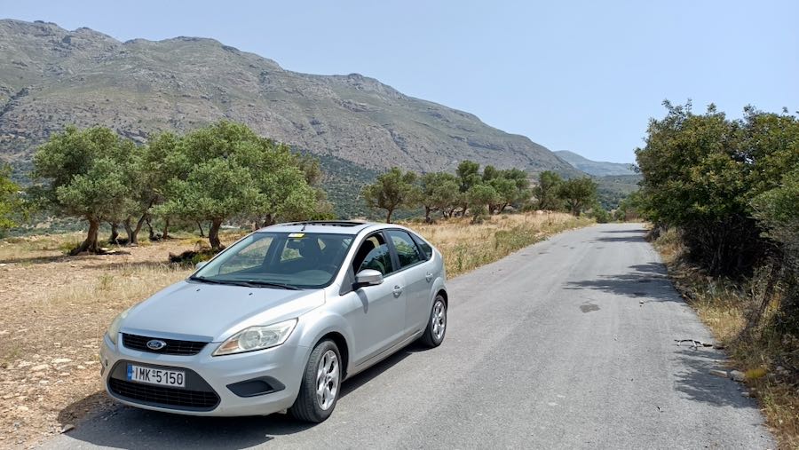 Auto a noleggio a Creta