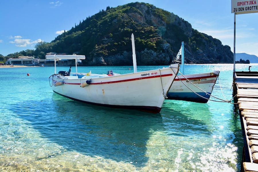 Paleokastritsa a Corfù