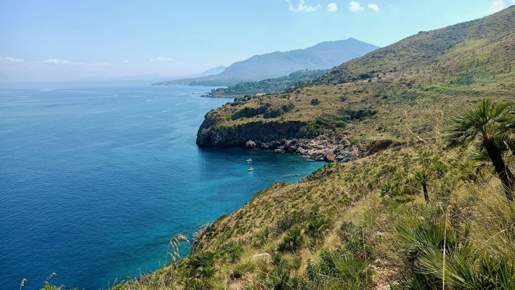 Vista verso Scopello, Riserva dello Zingaro