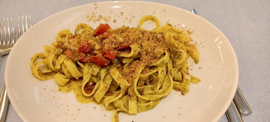 Tagliatelle con le sarde